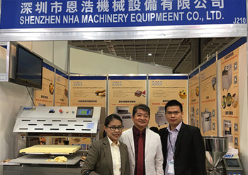 深圳恩浩烘焙機械設備廠家2019年中國台灣國際烘焙展會